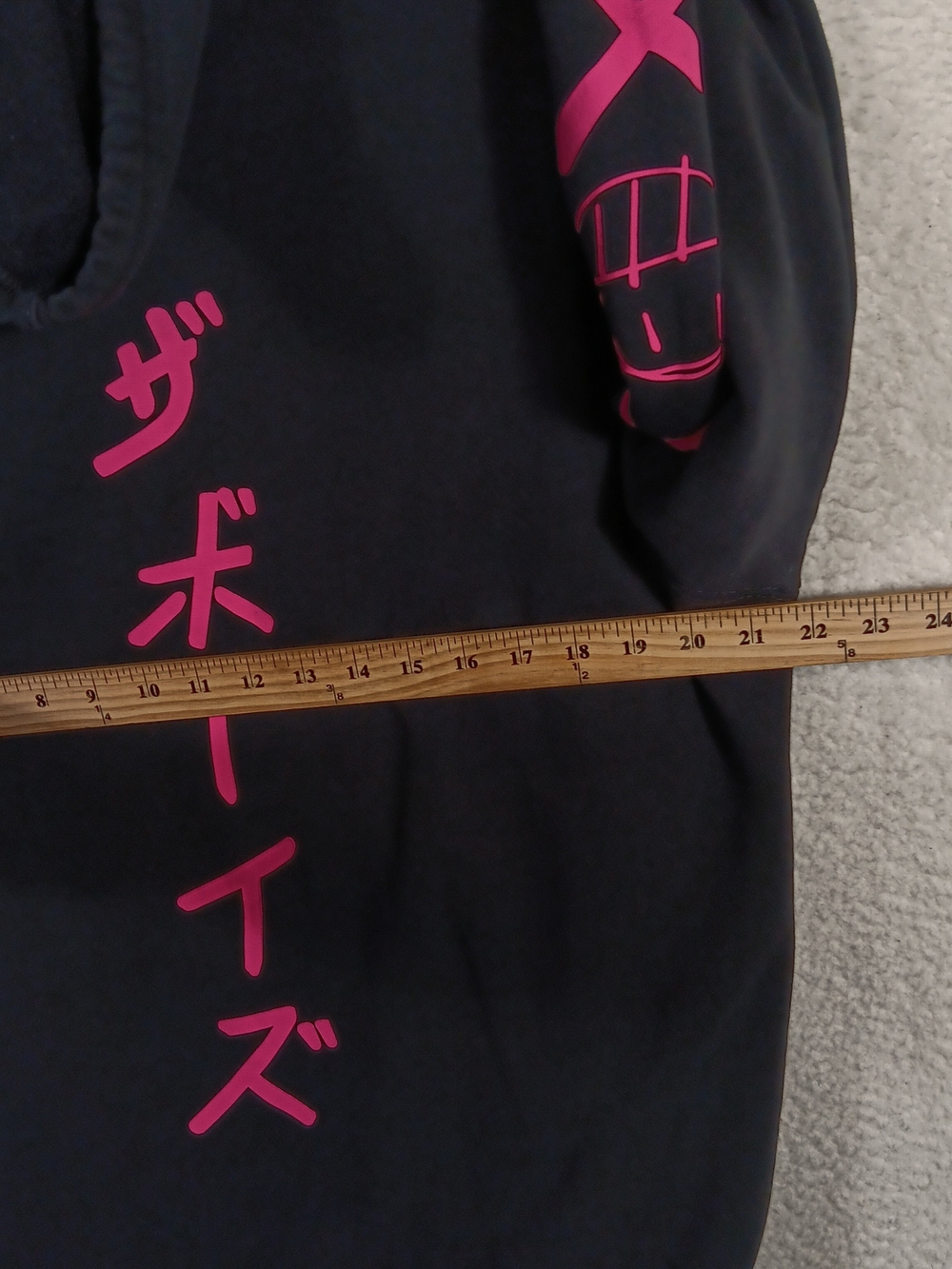 The Boys Warren James Hoodie Mens XL Black Saturdays Are For The Boys Graffiti - Picture 12 of 14